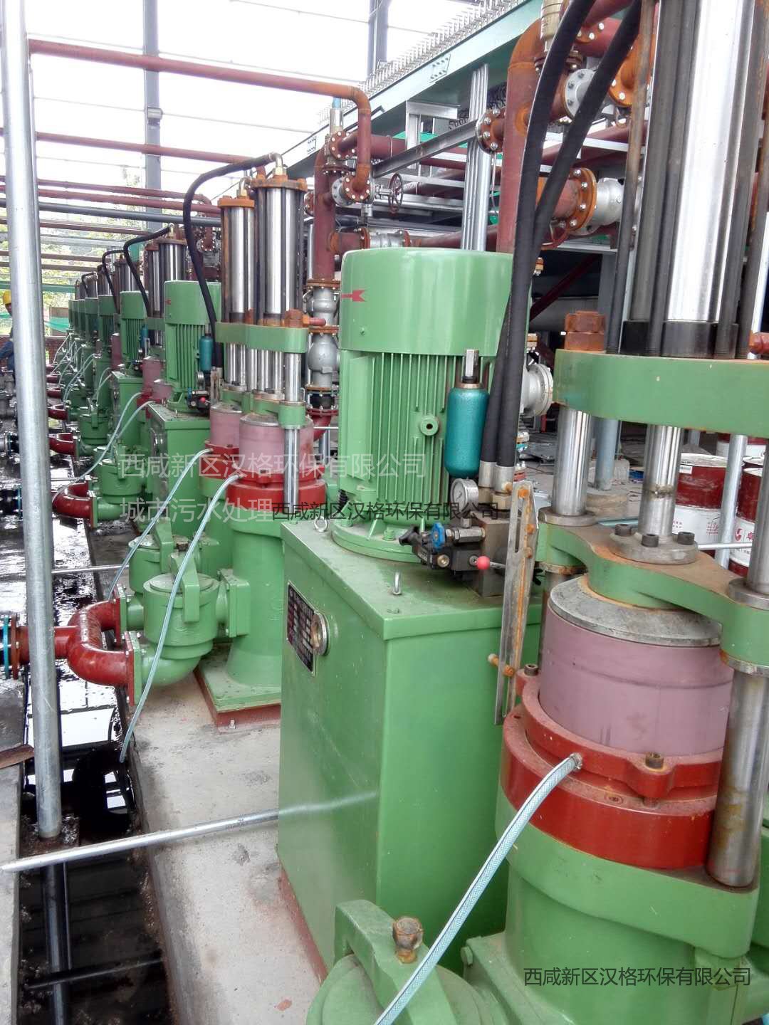 漢格環(huán)保壓濾機專用泵市政污水處理客戶案例